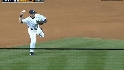 Jeter's strong throw