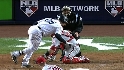 Teixeira hit by pitch