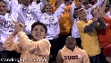 Fans at Game 3 Stand Up 2 Cancer