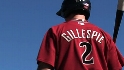 Daron Sutton talks with Cole Gillespie at the AFL