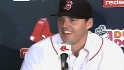 John Lackey talks to press after signing with Boston