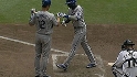 Hudson homers from both sides