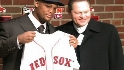 Beltre introduced in Boston
