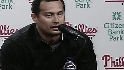 Victorino's news conference