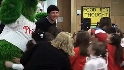 Utley's surprise visit