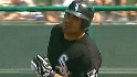 Quentin swings a big bat