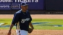 Gallardo's strong outing
