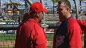 Thome visits former team's camp