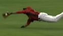 Bourgeois' diving catch