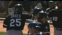 Andruw Jones impresses Ozzie