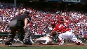 Dunn's strong throw