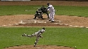 Cruz homers to center
