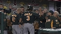 Buck gets the run in