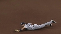 Teixeira's diving grab