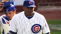 Marmol shuts the door
