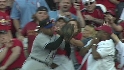 Cora's diving grab
