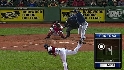 Burrell's three-run double