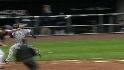 Danks' strong throw
