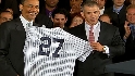Yankees visit the White House