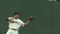 Torres' nice catch