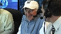 Uecker visits the booth