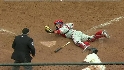 Howard's strong throw home