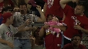 Baby throws homer back