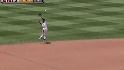Hanley's leaping grab