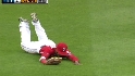 Borbon's diving catch