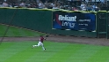 Bourn's running catch