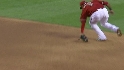 Abreu's nice play