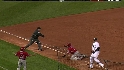 Pierzynski's strong throw
