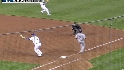 Farnsworth's strong throw