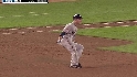 Lucroy's first Major League hit
