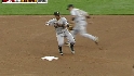 Iwamura starts double play