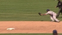 DeWitt's diving grab