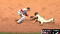 Maldonado's strong throw