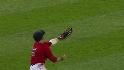Pedroia's great catch