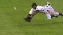 Milledge's diving catch