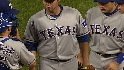 Lewis' seven strikeouts