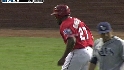 Crawford's strong throw