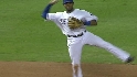 Andrus' strong throw