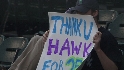 "Hawk" Harrelson honored
