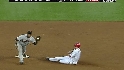 Whiteside starts a double play