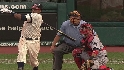 Santana's two-run double
