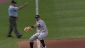 Zimmerman's strong throw