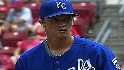 Greinke strikes out 12