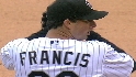 Francis retires 10 straight