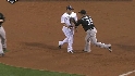 Cecil picks off a runner