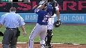 Borbon's solo homer